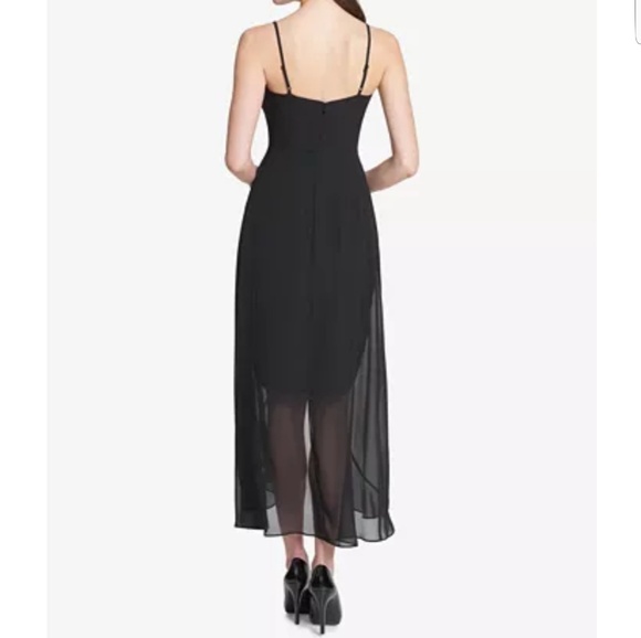 kensie Ruffled Tulip-Hem Maxi Dress - Picture 2 of 3